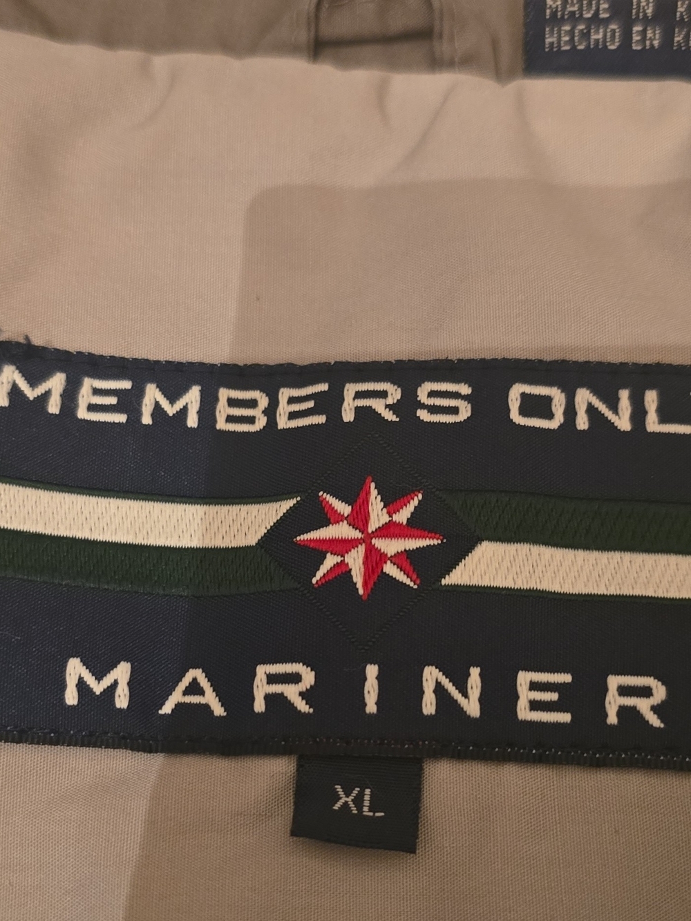 Members Only Mariner Navy Jacket - XL